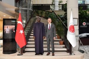 SSB Başkanı Görgün, Senegal Silahlı Kuvvetler Bakanı Diop ile Bir Araya Geldi