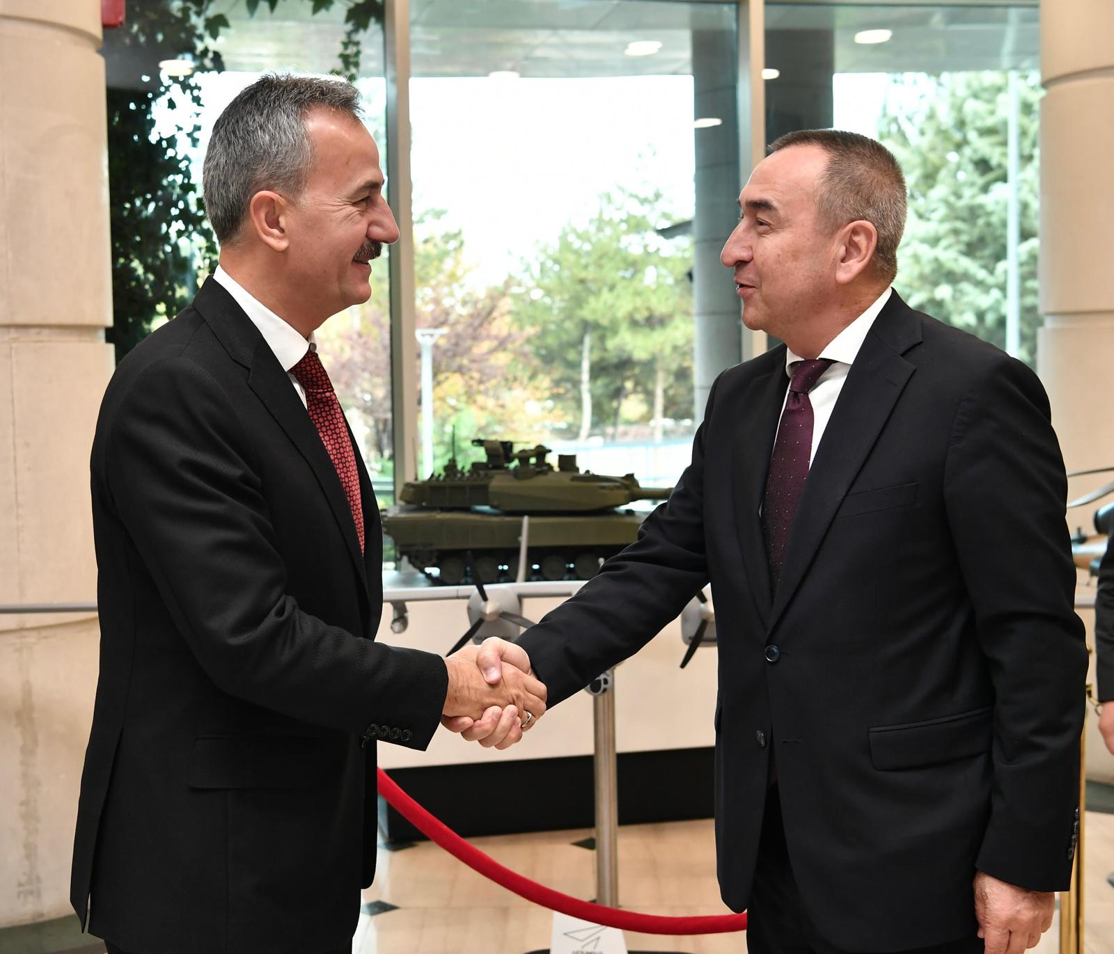 Türkiye ve Özbekistan savunma sanayiinde iş birliğini derinleştiriyor