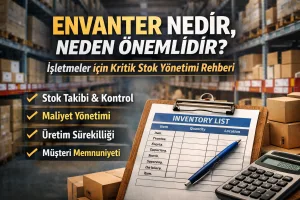 Envanter nedir, neden önemlidir? İşletmeler için kritik stok yönetimi rehberi
