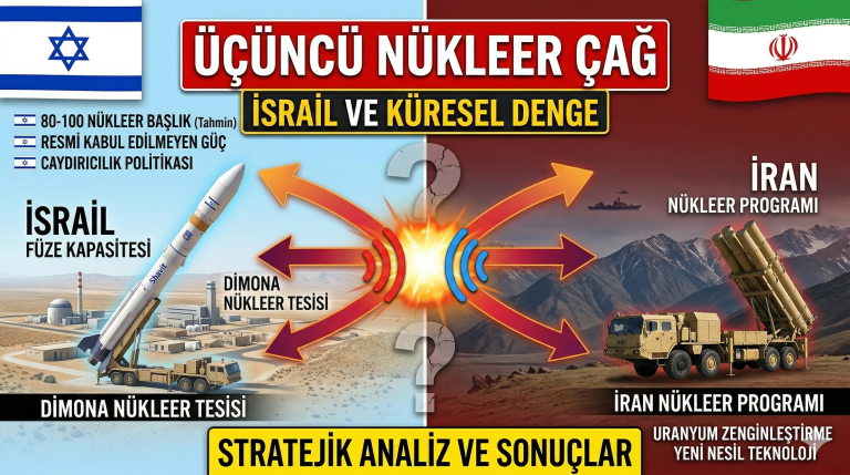 Üçüncü Nükleer Çağ ve İsrail’in Belirsiz Gücü: Küresel Denge Nereye Evriliyor?