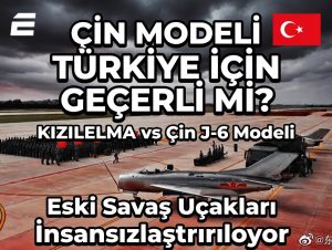 Eski savaş uçaklarının insansızlaştırılması: Çin modeli Türkiye için geçerli mi?