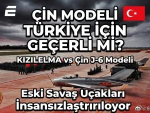 Eski savaş uçaklarının insansızlaştırılması: Çin modeli Türkiye için geçerli mi?