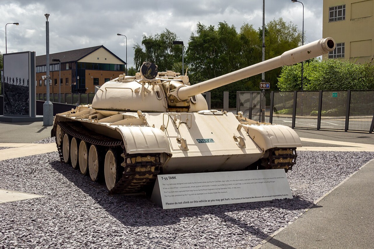 T-55 tank