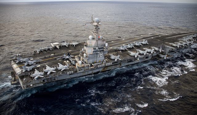 On yıllar sonra ilk kez üç Amerikan uçak gemisi Ortadoğu'da görev yapıyor