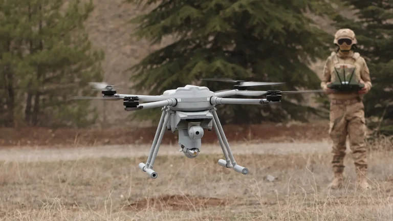 BOYGA Mühimmat Bırakan İHA: STM’nin 81 mm Havan Taşıyan Döner Kanatlı Vurucu Drone Sistemi