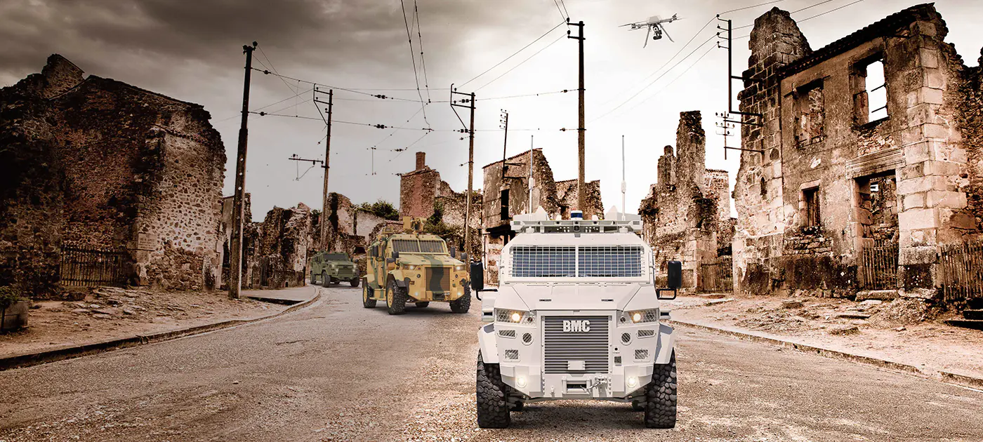 BMC Amazon 4x4 zırhlı aracı