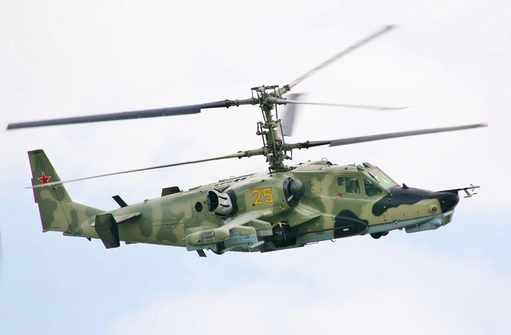 Ka-52 Alligator Nedir? Eş Eksenli Rotorlu Rus Taarruz Helikopteri