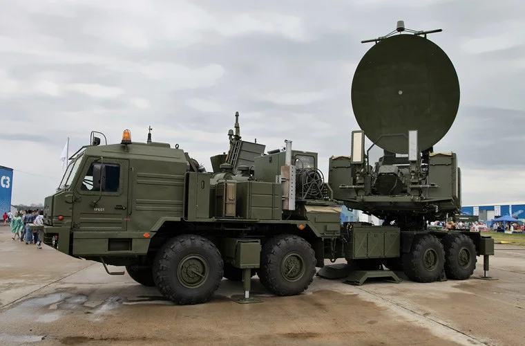 Krasukha-4 — Russia's stand-off jammer, the Western EW benchmark.