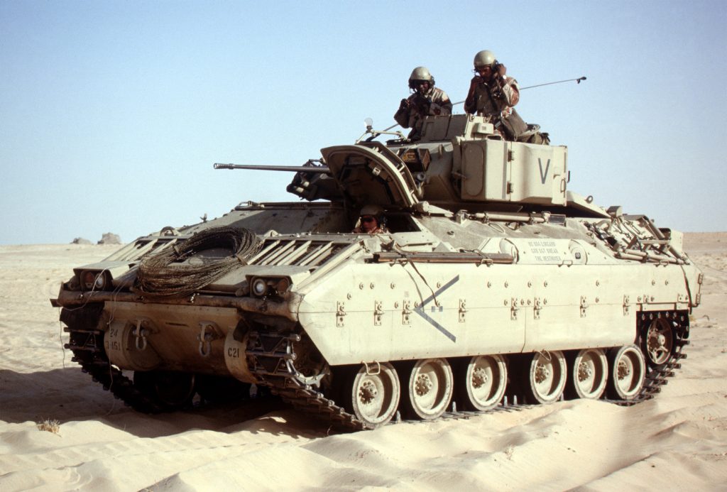 M2 Bradley ABD paletli IFV