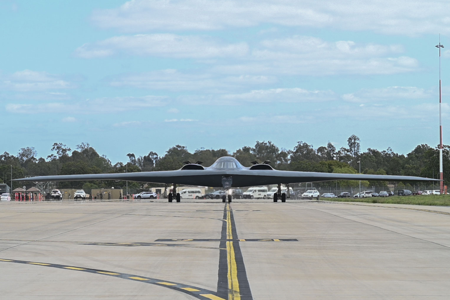 B-2 Spirit BTF mission