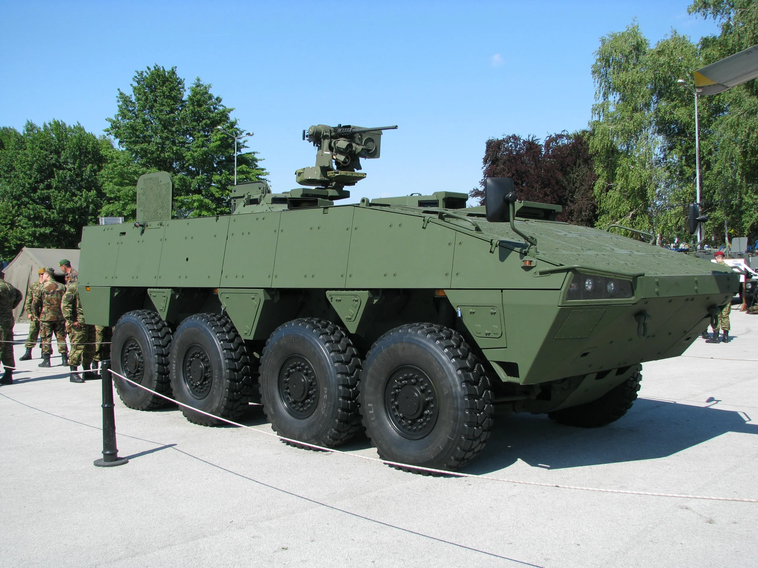 Dünyanın En Gelişmiş 15 Zırhlı Aracı 62 Patria AMV 8x8 tekerlekli zırhlı araç