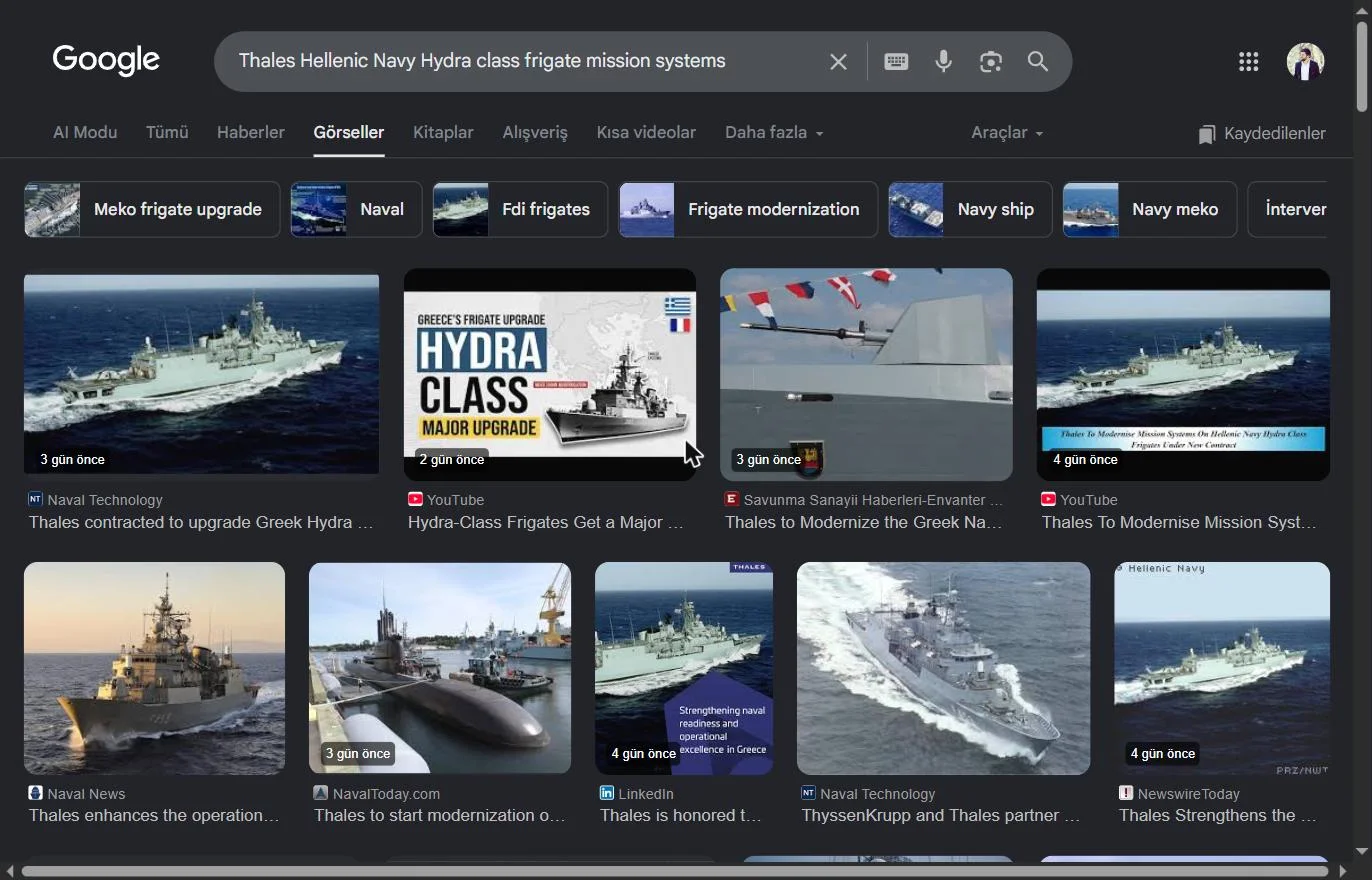 Thales to Overhaul Hellenic Navy Hydra-Class Frigates’ Mission Systems