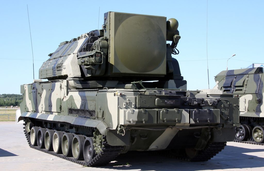 Tor-M2 Rus SHORAD