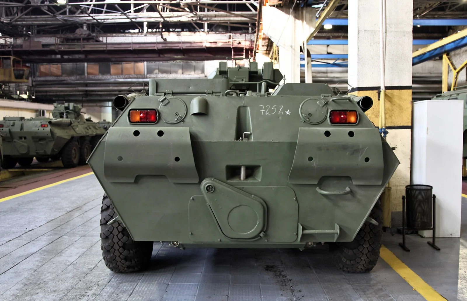 BTR-82A 8x8 zırhlı muharebe aracı