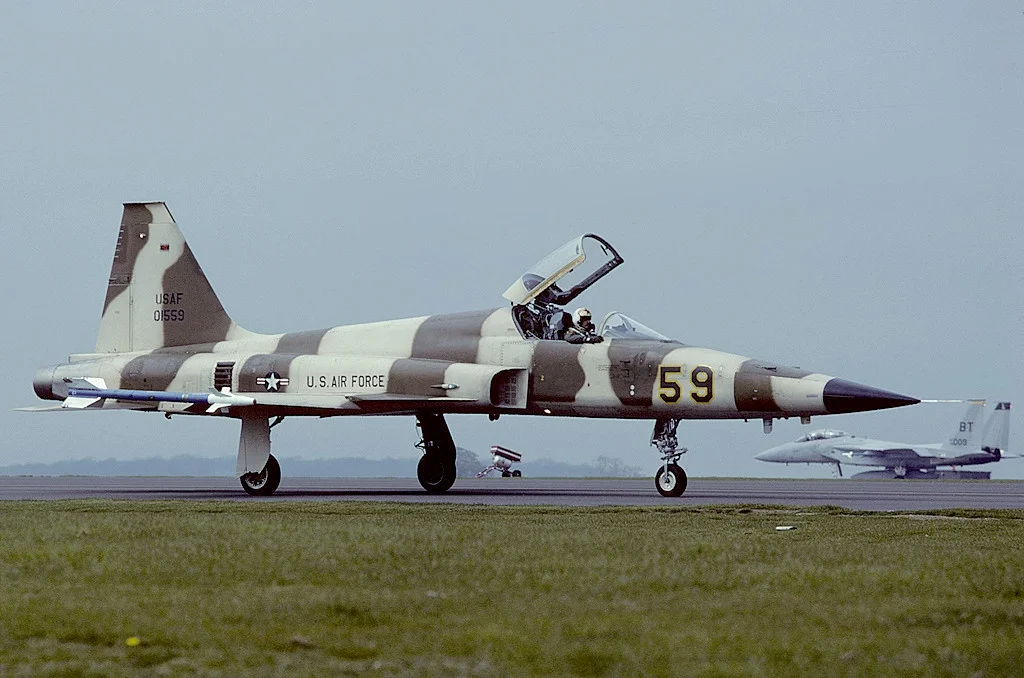 Tunus Hava Kuvvetleri F-5E Tiger II savaş uçağı