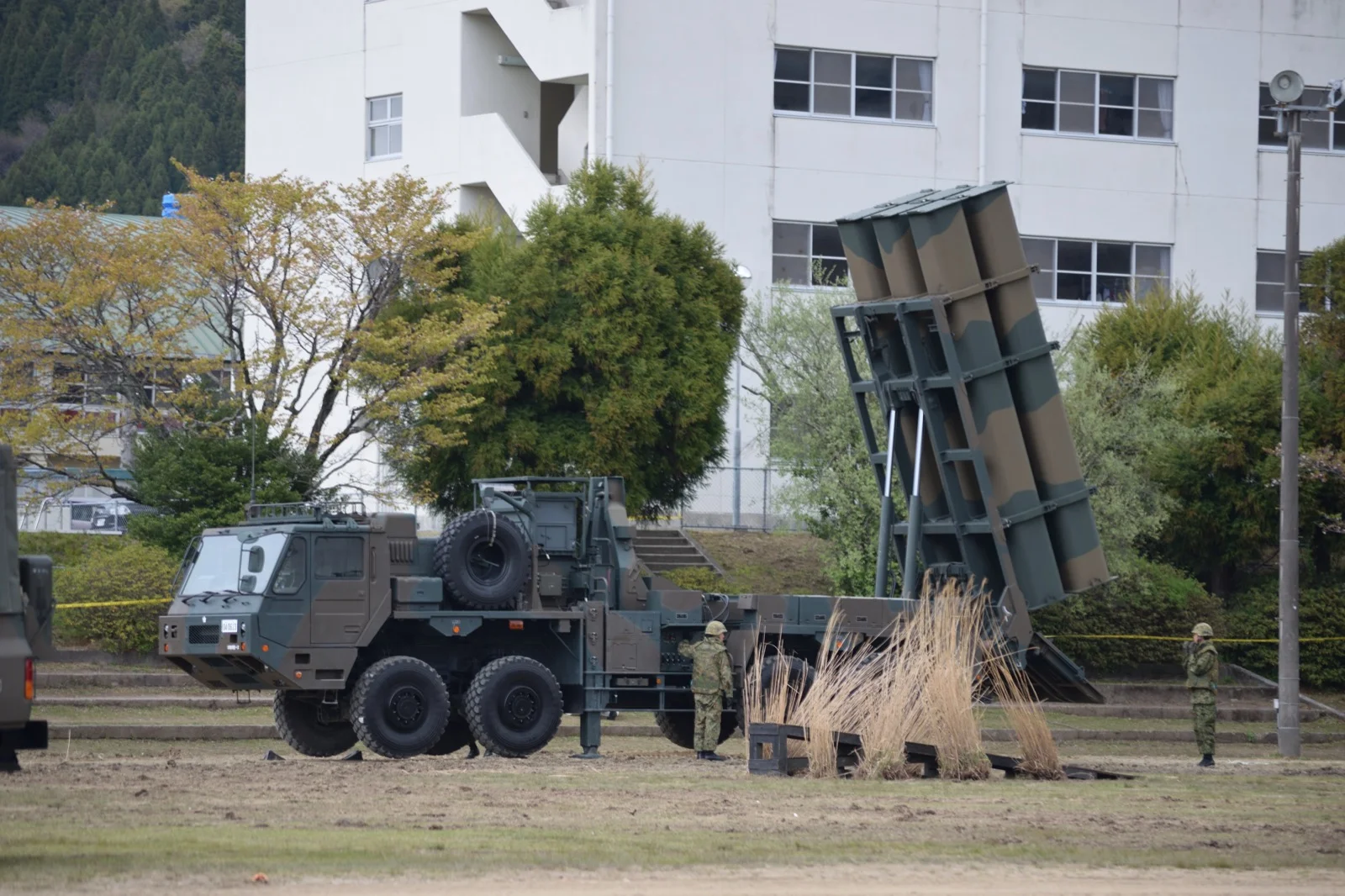 JGSDF Type 12 SSM gemisavar füzesi
