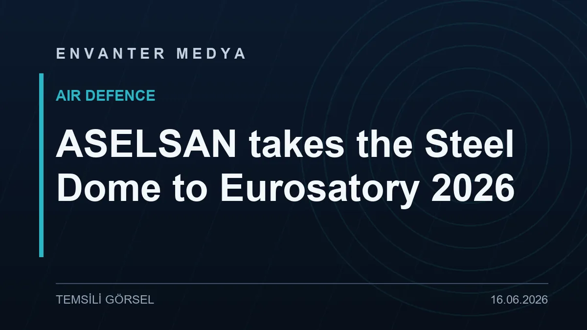 ASELSAN brings the Steel Dome to Eurosatory 2026 for European allies