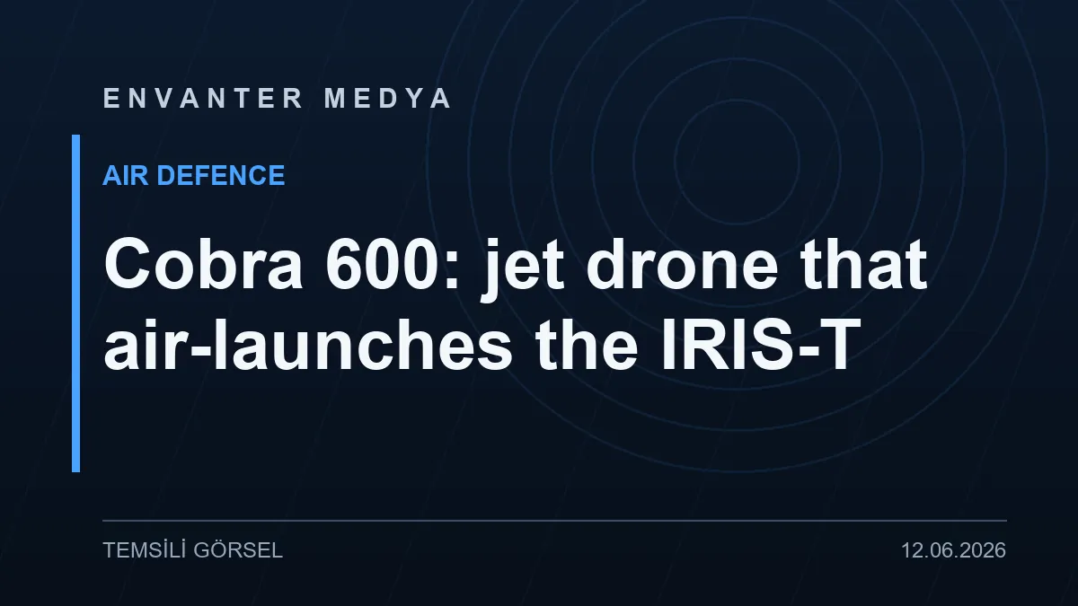 ILA Berlin 2026: Diehl and Polaris unveil Cobra 600, a jet-powered drone built to air-launch the IRIS-T