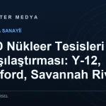 ABD Nükleer Tesisleri Karşılaştırması: Y-12, Hanford, Savannah River