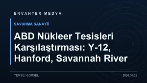 ABD Nükleer Tesisleri Karşılaştırması: Y-12, Hanford, Savannah River