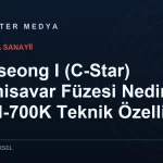 Haeseong I (C-Star) Gemisavar Füzesi Nedir? SSM-700K Teknik Özellikleri