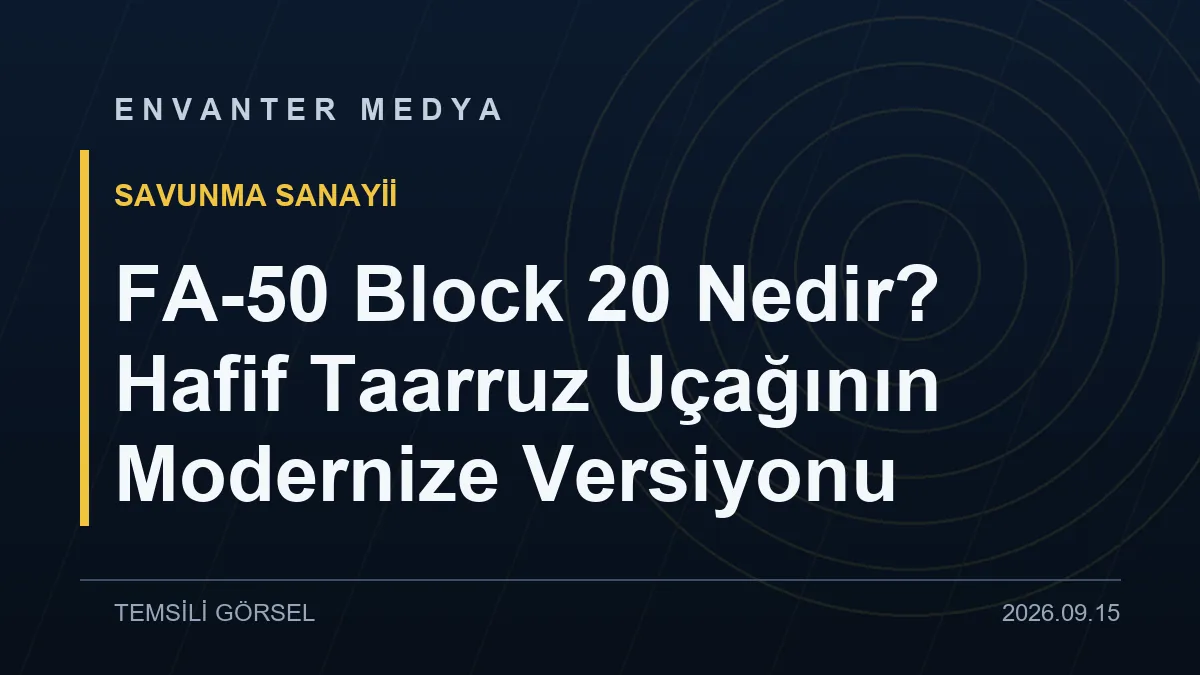 KAI FA-50 hafif taarruz uçağı