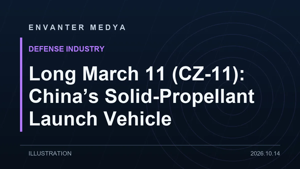 Long March 11 (CZ-11): China’s Solid-Propellant Launch Vehicle