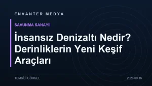 İnsansız Denizaltı Nedir? Derinliklerin Yeni Keşif Araçları
