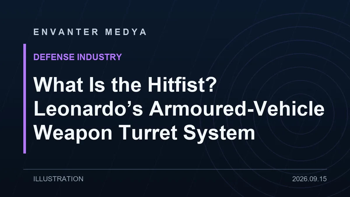 What Is the Hitfist? Leonardo’s Armoured-Vehicle Weapon Turret System