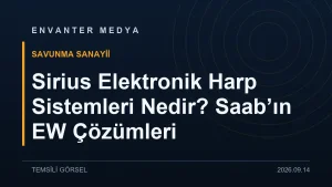 Sirius Elektronik Harp Sistemleri Nedir? Saab’ın EW Çözümleri