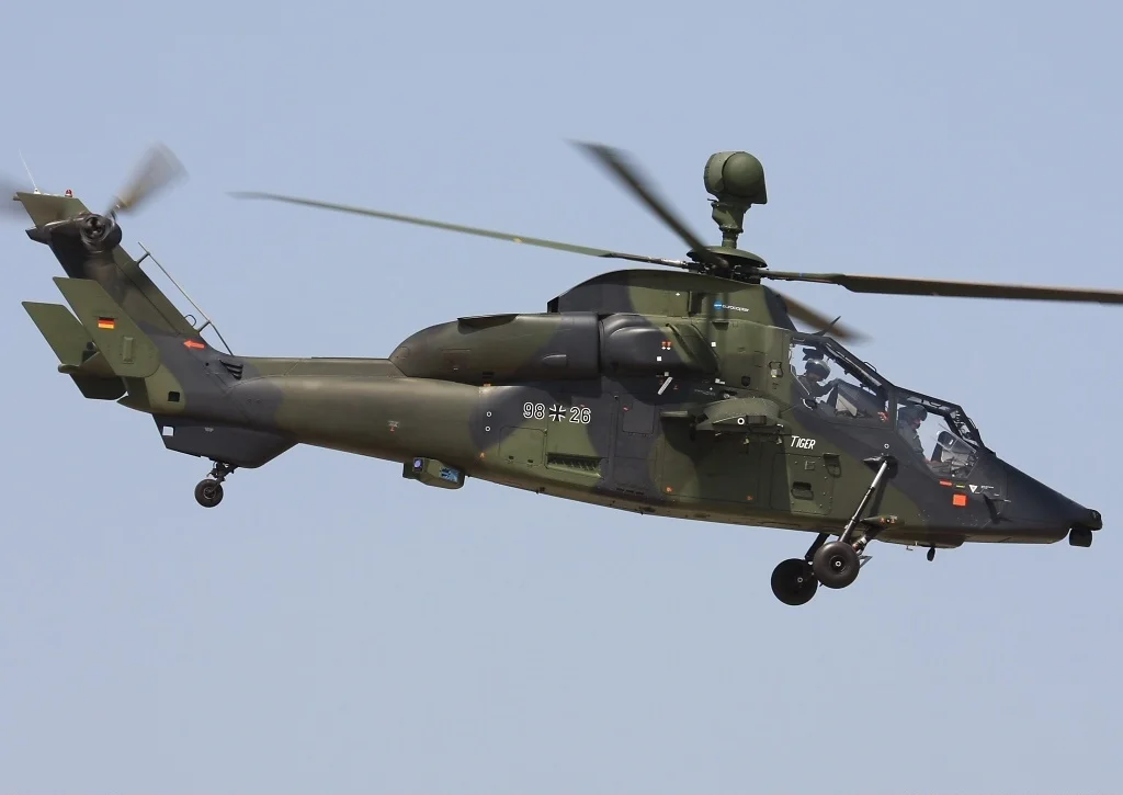 Helicóptero Eurocopter Tiger del Ejército de Tierra español