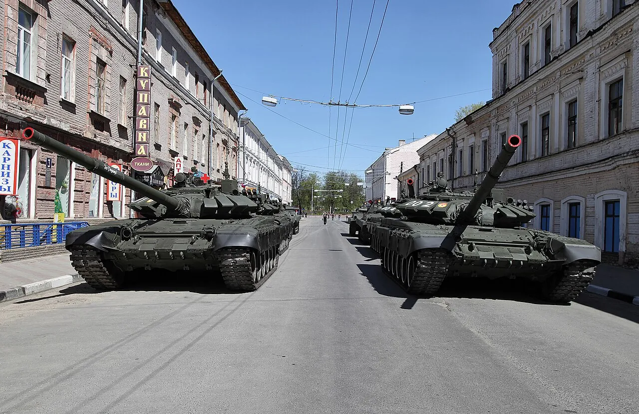 Rusya ordusu T-72B3 ana muharebe tankı