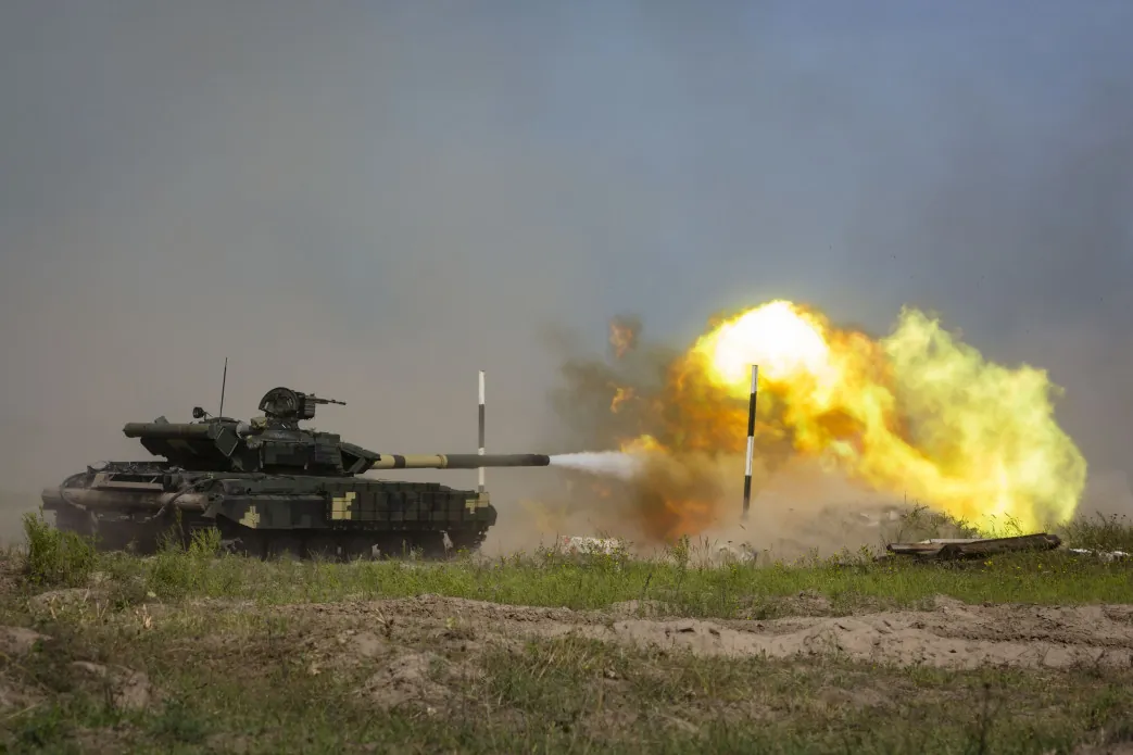 Ukrayna ordusu T-64BV ana muharebe tankı