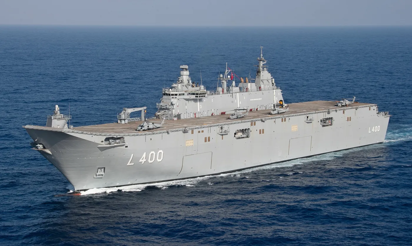 TCG Anadolu, buque turco basado en el diseño Juan Carlos I
