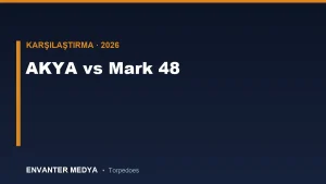 AKYA vs Mark 48: Hangi Ağır Sınıf Torpido Daha Üstün? Detaylı Teknik Karşılaştırma