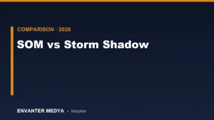 صاروخ SOM مقابل Storm Shadow: مقارنة تقنية شاملة بين صاروخي كروز للهجوم البعيد