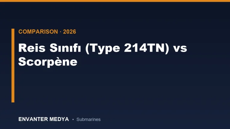 Reis-class (Type 214TN) vs Scorpène: Full Technical Comparison of Two Export AIP Submarines