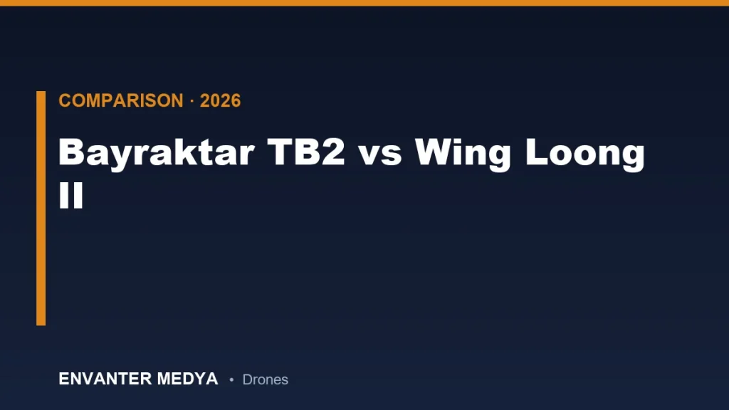 Bayraktar TB2 vs Wing Loong II: Full Technical Comparison of the Two Most-Exported Combat Drones (2026)
