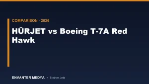 HÜRJET vs Boeing T-7A Red Hawk: Comparativa Técnica Completa de Dos Entrenadores Avanzados (2026)