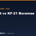 KAAN vs KF-21 Boramae: Hangisi Daha Üstün? Detaylı Teknik Karşılaştırma (2026)