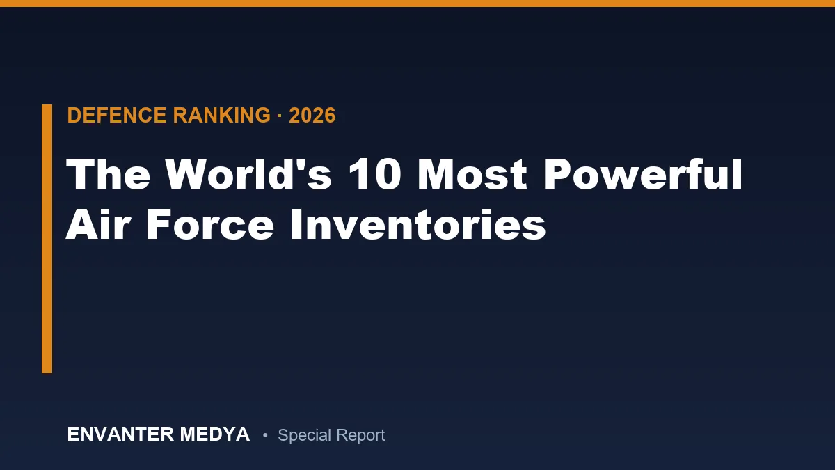 Las 10 Fuerzas Aéreas Más Poderosas del Mundo en 2026: Inventarios, Cazas y Poder Aéreo