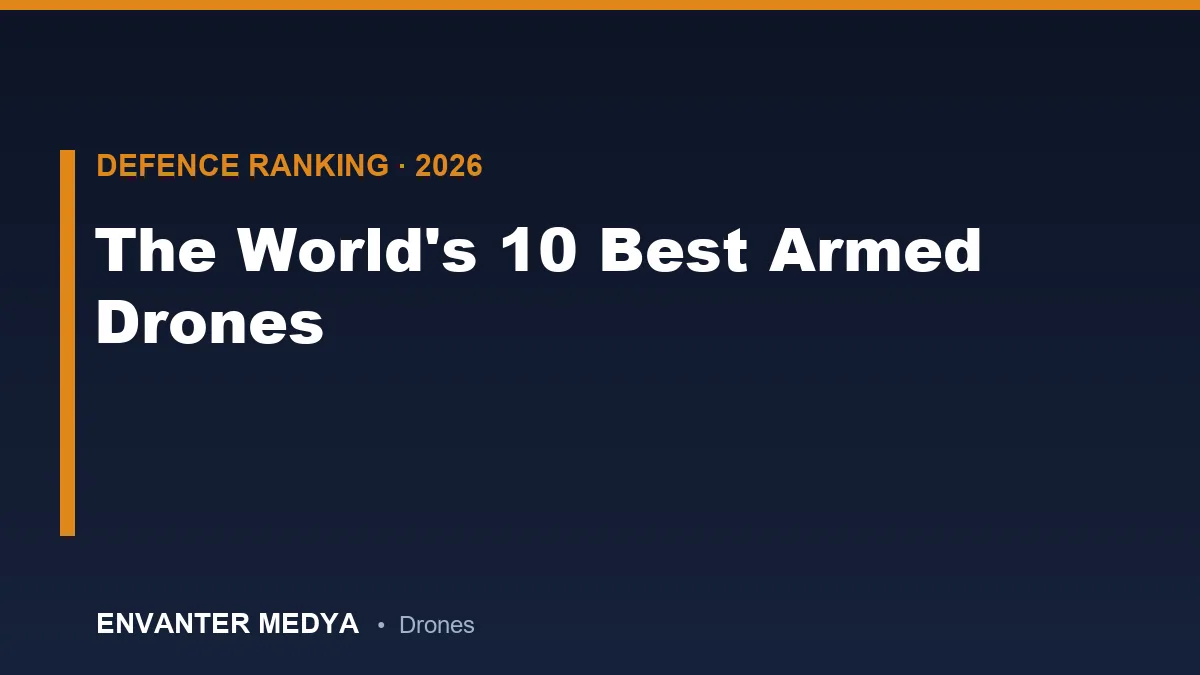 Los 10 Mejores Drones Armados (UCAV) del Mundo en 2026: Clasificación Técnica