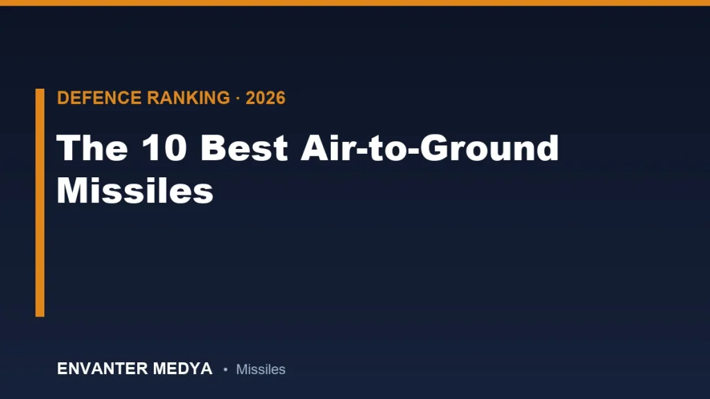 The 10 Best Air-to-Ground Missiles in the World (2026): Precision Strike Rankings 1 The 10 Best Air-to-Ground Missiles in the World (2026): Precision Strike Rankings