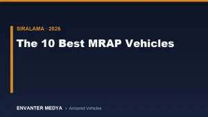 Dünyanın En İyi 10 MRAP Aracı (2026): Mayına Dayanıklı Pusu Korumalı Zırhlılar Sıralaması