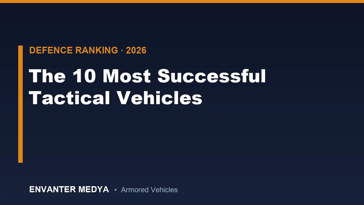 The 10 Most Successful Tactical Vehicles in the World (2026 Ranking)