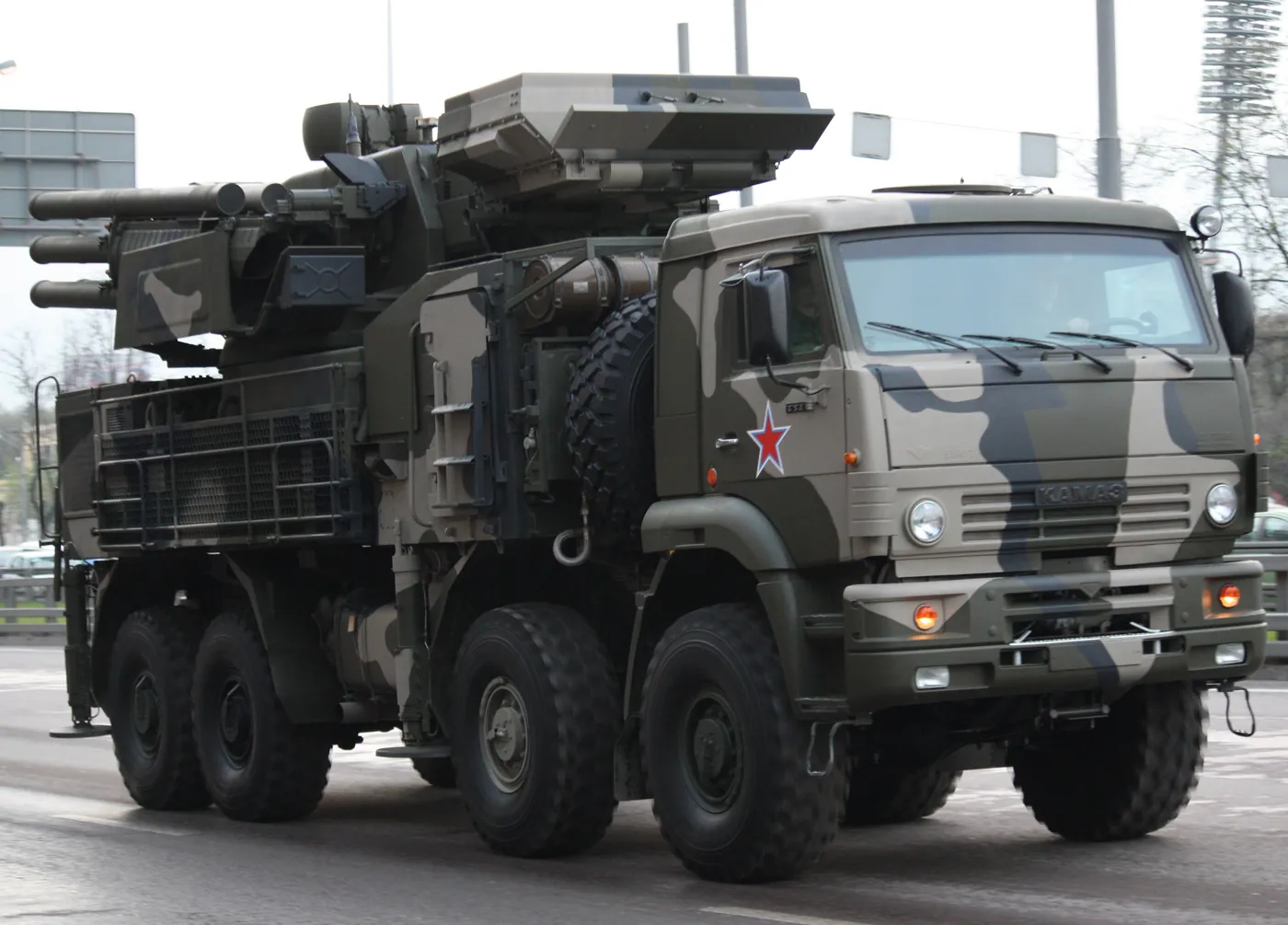 Pantsir-S1 (SA-22 Greyhound) — CC BY-SA 2.0
