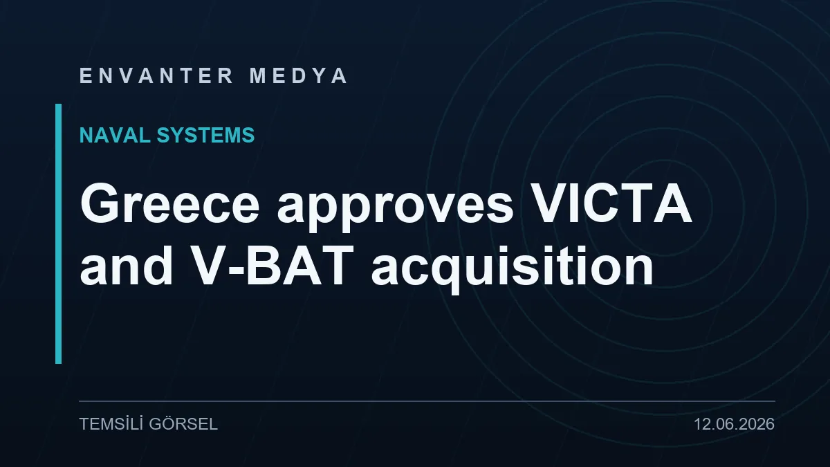 Greek Parliament clears over €1 billion in procurement: VICTA diver-delivery craft and V-BAT drones on the list 1 Greek Parliament clears over €1 billion in procurement: VICTA diver-delivery craft and V-BAT drones on the list