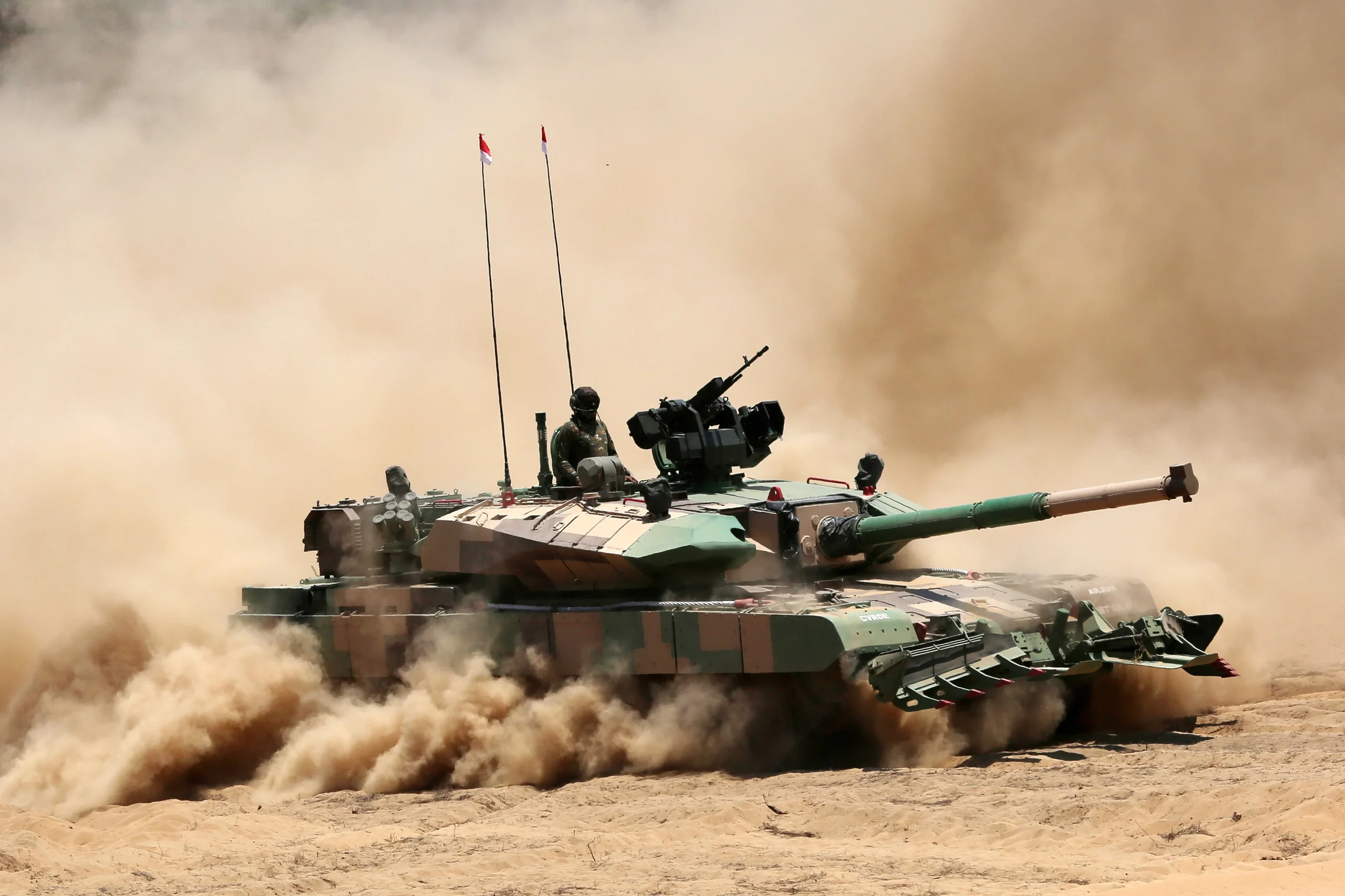 Land elements of the India military