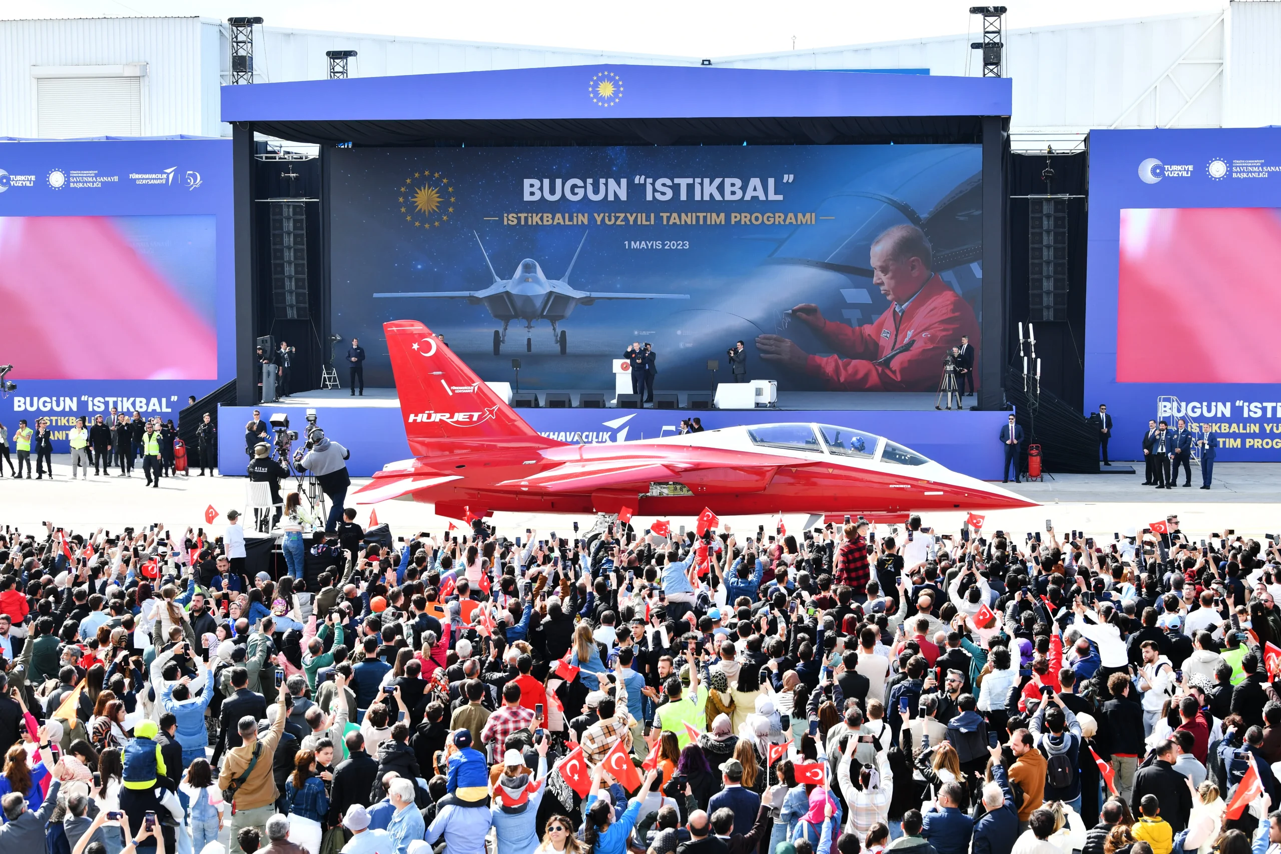 HÜRJET yüksek G manevra uçuş testi