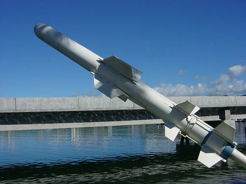 Harpoon füzesi sergide